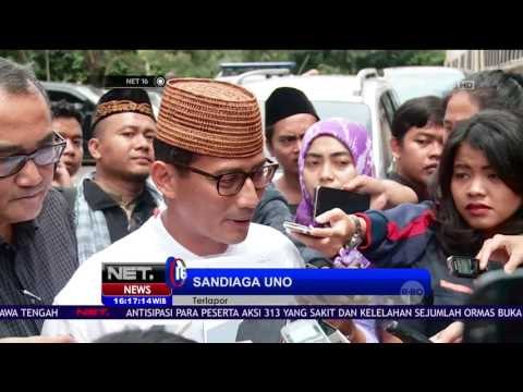 Sandiaga Uno Datangi Polda Tindaklanjuti Panggilan Kepolisian Terkait Kasus Sengketa Bisnis - NET16