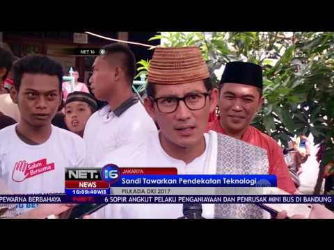 Sandiaga Uno Tawarkan Ide Penambahan Wawasan Teknologi pada Para Supir Angkutan Umum - NET16