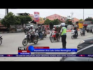 Video herunterladen: Kepadatan Arus Lintas Meningkat di Jawa Tengah Buah Libur Panjang Paskah - NET16