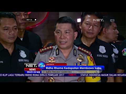 Pedangdut Kondang Ridho Rhoma Tertangkap Gunakan Narkoba Jenis Sabu - NET24