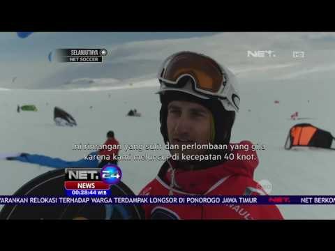 Kejuaraan Perlombaan Ekstrem Snowkitting Diikuti 29 Negara - NET24