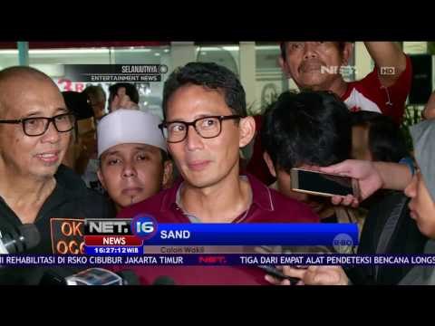Sandiaga Uno Himbau UU tidak Menghambat Inovasi Terkait Transportasi Online - NET16