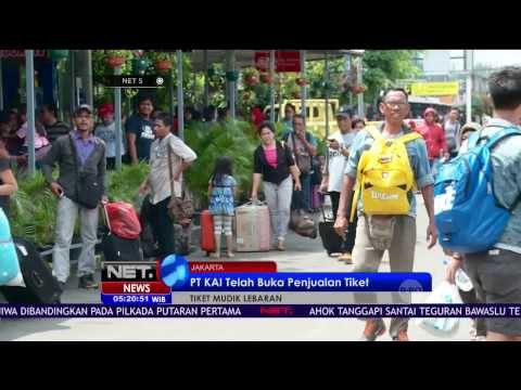 PT KAI Telah Buka Penjualan Tiket Mudik Lebaran - NET5