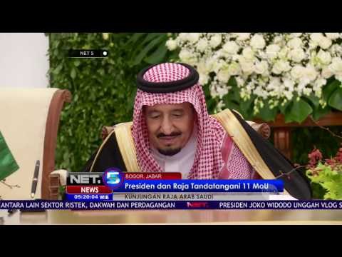 Presiden Jokowi Sambut Langsung kedatangan Raja Arab Salman bin Abdulaziz - NET5