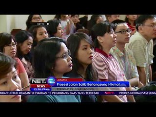 Prosesi Jalan Salib Berlangsung Hikmat di Gereja Theresia Jakarta - NET12