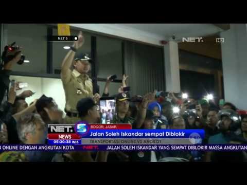 Sweeping Massa Pengemudi Angkutan Online Beraksi Selasa Dini Hari - NET5