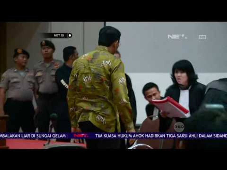 Sidang ke15 Ahok, Tim Kuasa Hukum Ahok Hadirkan Saksi Ahli - NET10
