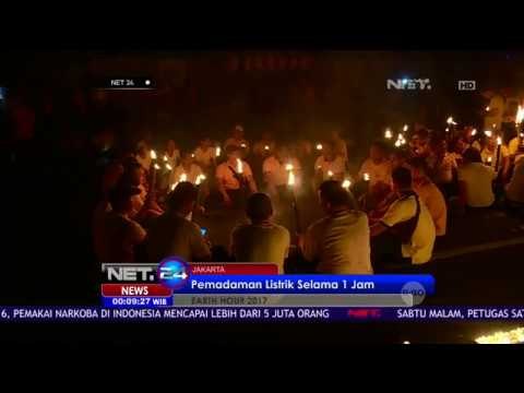 Earth Hour, Kawasan SCBD Jakarta diterangi Obor - NET24