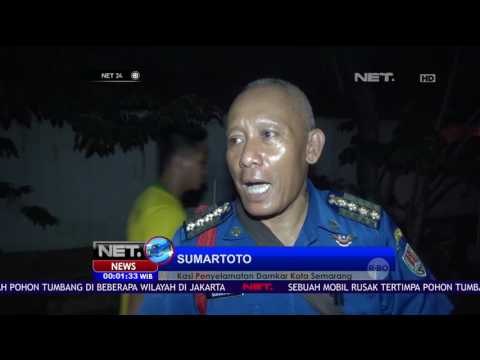 4 Gudang di Kawasan Tanjung Emas Ludes Terbakar - NET24