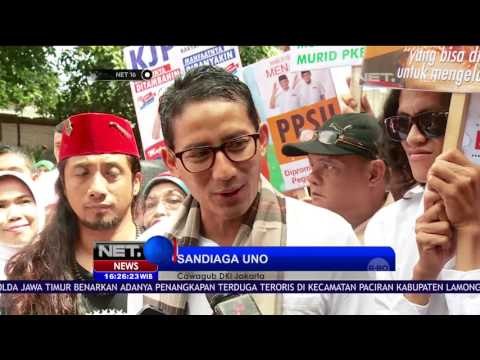 Sandiaga Uno Soroti Lambannya Proses Normalisasi Sungai Oleh Pihak Ahok - NET16