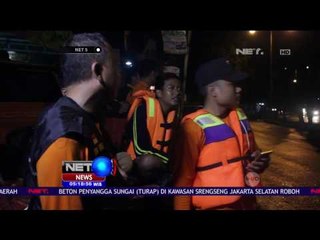Seorang Pria Hanyut Terseret Banjir dalam Got - NET5