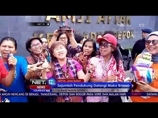 Sejumlah Pendukung Datangi Mako Brimob dan Ucapkan Ulang Tahun Untuk Ahok - Net 12