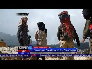 Wisatawan Padati Kawah Gn  Papandayan - Net 12