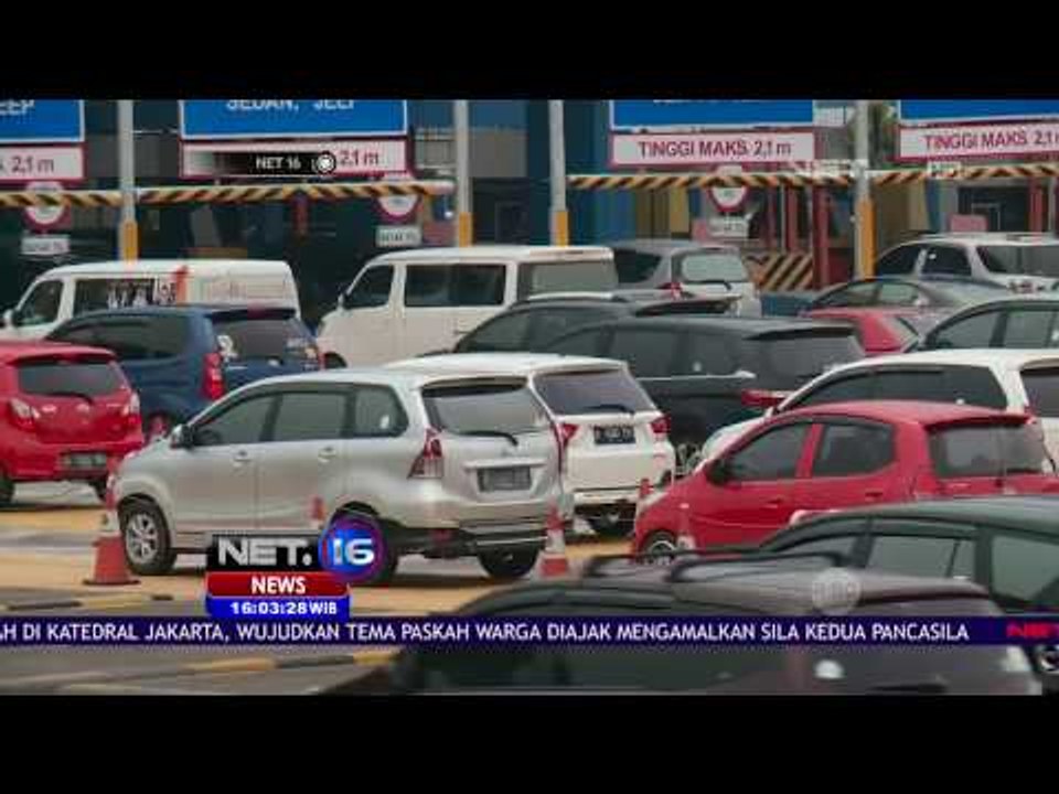 Live Report - Lalu Lintas Tol Cikarang Arus Balik Libur Paskah - NET16