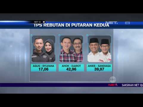Pilkada Putaran Kedua, Paslon Anies-Sandi dan Ahok-Djarot Rebutan Suara Agus-Silvy - NET12