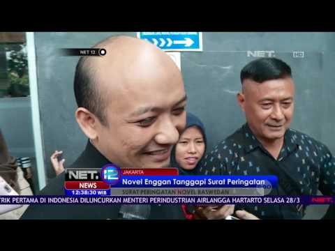 Mendapat SP2, Novel Baswedan Masih Aktif Bekerja - NET12