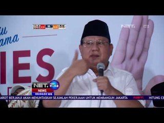 Pidato Kemenangan dari Prabowo Jadi Bukti Rakyat Indonesia Tidak Mudah Disogok - NET24