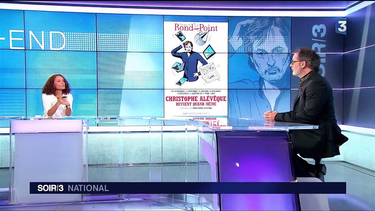 Christophe Alévêque : "Le spectacle, c'est une thérapie collective"