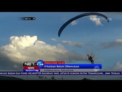 Pencarian Korban Kapal Tenggelam di Sulsel Melalui Pantauan Udara - Net 24