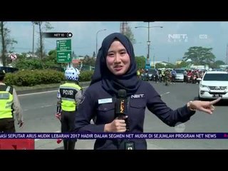 Suasana Arus Balik di Tol Cileunyi dan Rancaekek Lancar- NET 10