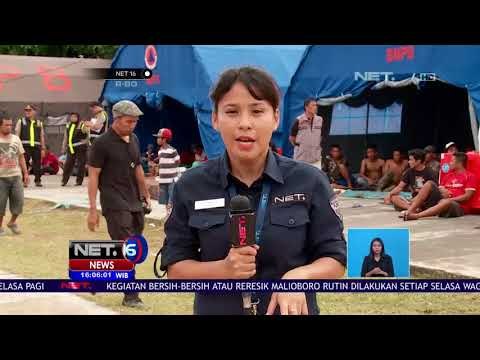 Presiden Jokowi Menyambangi Pengungsi Gunung Agung - NET16