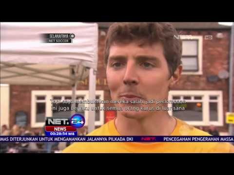 Festival Lomba Lari Sambil Angkut Karung Batubara di Inggris NET24