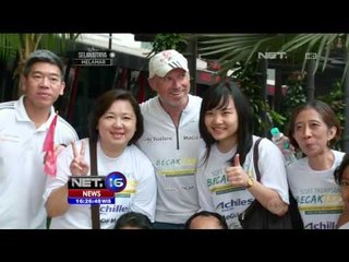 Aksi Sosial Scott dengan Mengayuh Becah dari Aceh ke Jakarta - NET16