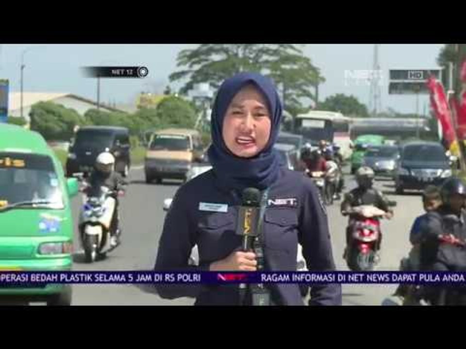Suasana Arus Balik di Jalur Selatan Tol Cileunyi Ramai Lancar- NET 12