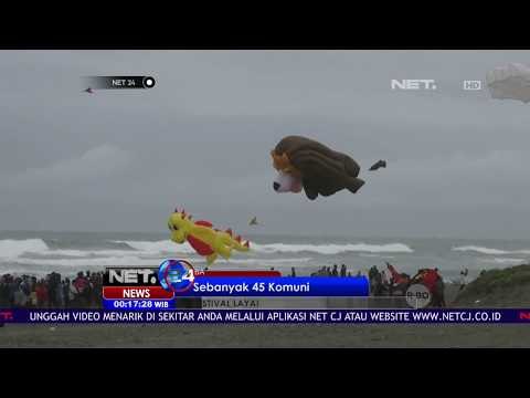 Festival Layang-layang di Bantul Dipenuhi Puluhan Layang-layang Nan Cantik - Net 24