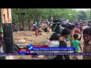 Warga Rohingya Berjalan 12 KM Menuju Kawasan Sungai Naf NET24