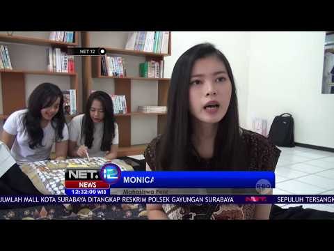 Batik Origami, Perpaduan Motif Khas Indonesia Dan Jepang Dalam Satu Kain - NET12