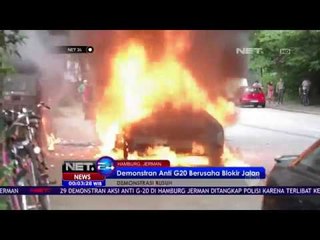 Penangkapan 29 Demonstran yang Menjadi Pelaku Kerusuhan Di Hamburg, Jerman - NET 24