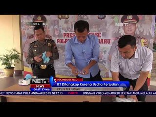 Pelaku Kasus Perjudian Ditangkap di Pekanbaru Riau - NET 24