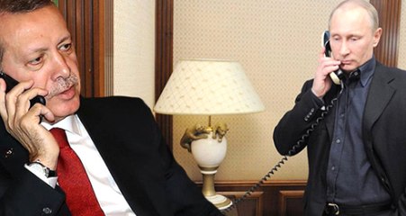 Cumhurbaşkanı Erdoğan ile Putin Telefonda Suriye'nin Geleceğini Görüştü