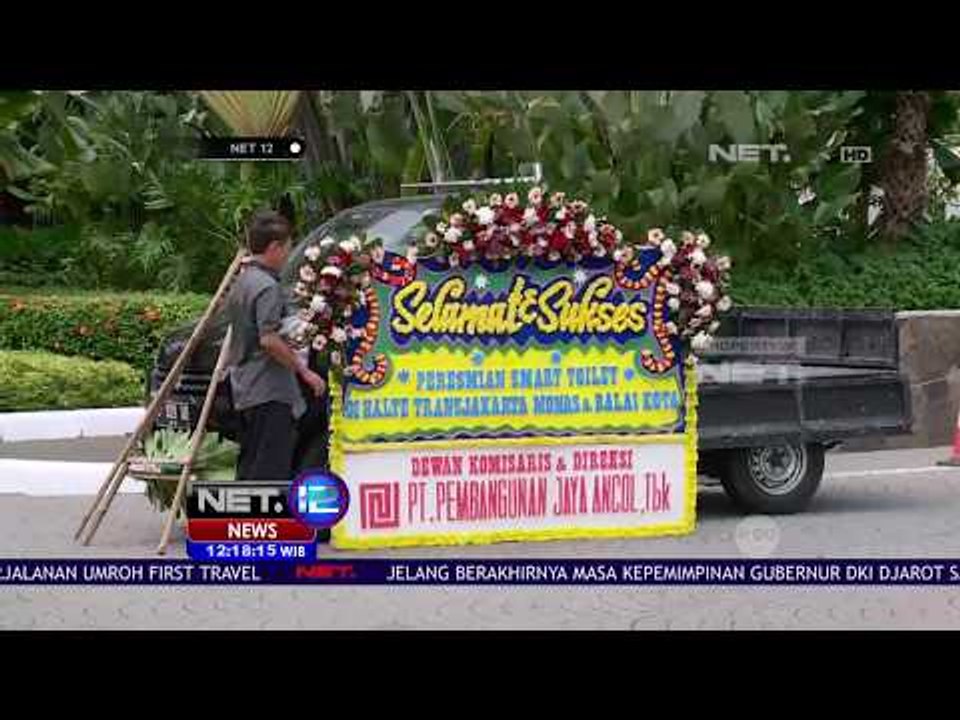 Seminggu Jelang Purnatugas, Karangan Bunga Untuk Djarot Padati Balai Kota - NET12