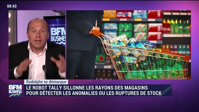 Rodolphe se démarque: Le robot Tally sillonne les rayons des magasins pour détecter les anomalies ou les ruptures de stock - 21/10