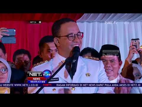Anies Bacakan Pantun Untuk Warga di Balaikota - NET24