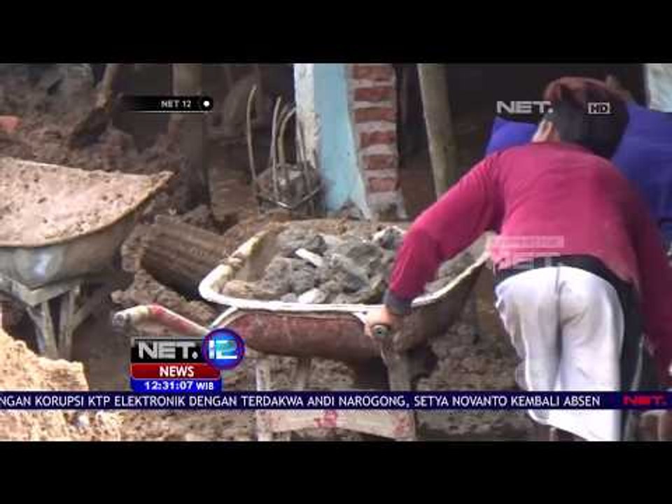 Pasca Hujan Deras, Talud di SD Satu Atap Cakul Longsor - NET12