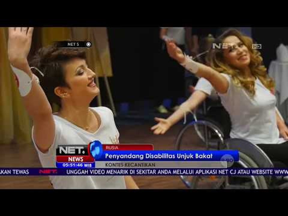 Wanita Cantik Ini Unjuk Kebolehan di Kontes Kecantikan Penyandang Disabilitas - NET5