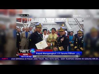 119 Taruna Terbaik Ini Dipercaya Untuk Berlayar dengan KRI Bima Suci - NET24