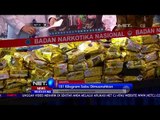 BNN dan POLRI Musnahkan 151 Kilogram Sabu