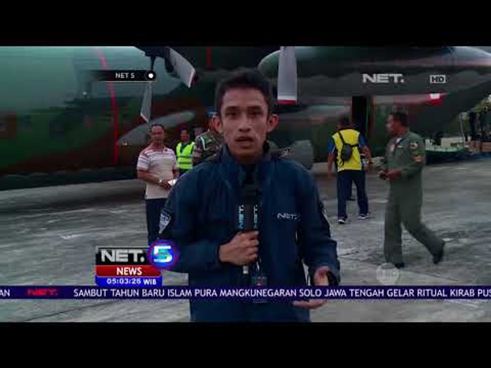 Pesawat Pengangkut Bantuan Rohingya Transit Di Aceh