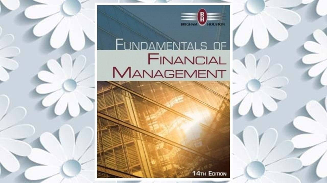 Download PDF Fundamentals of Financial Management (Finance Titles in the Brigham Family) FREE