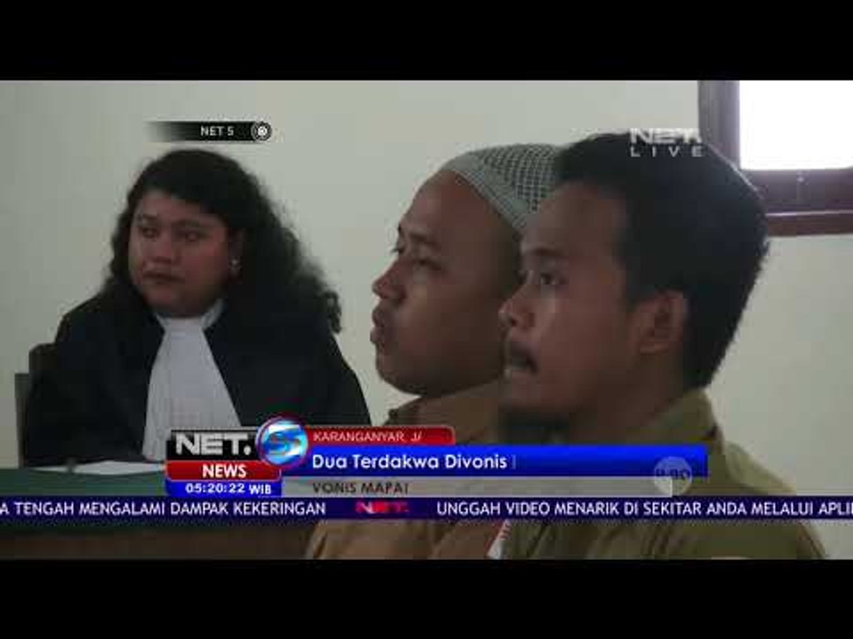 2 Terdakwa Kasus Diksar Mapala UII Divonis Bersalah - NET5