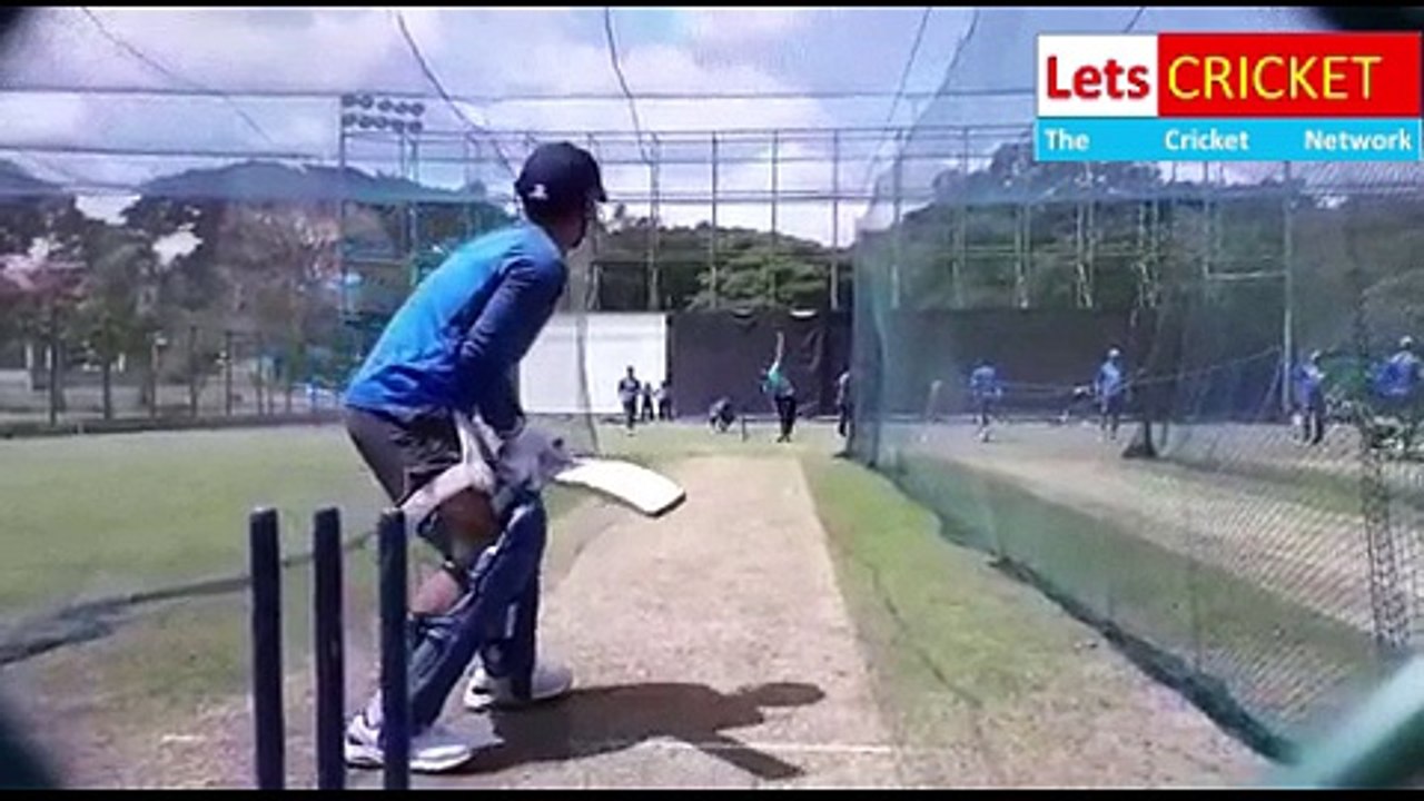 MS Dhoni Batting practice before Australia ODI 2017