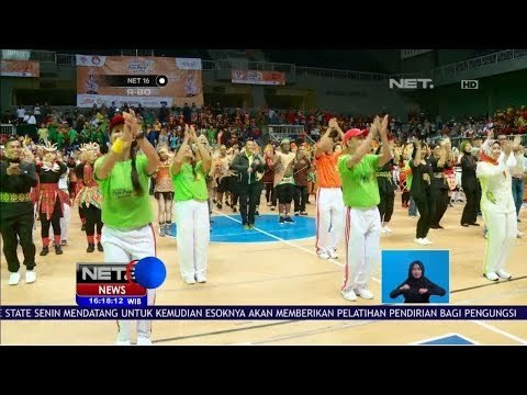 Lomba Poco Poco Nusantara Di Ikuti Ribuan Peserta - NET16