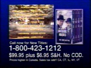 A&E Sherlock Holmes Episode Unknown #9 Credits