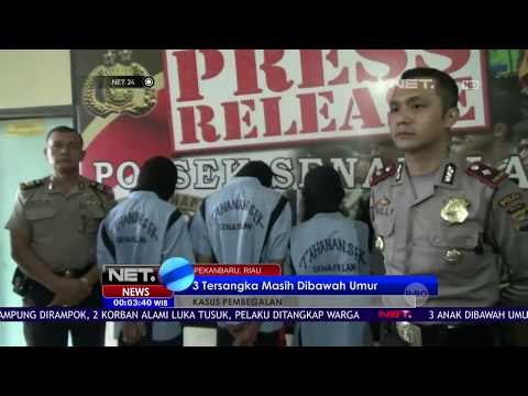 Berstatus Pelajar 3 Orang ini Menjadi Begal NET24