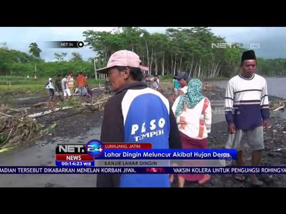 Seorang Warga Lumajang Tewas Terseret Lahar Dingin - NET24