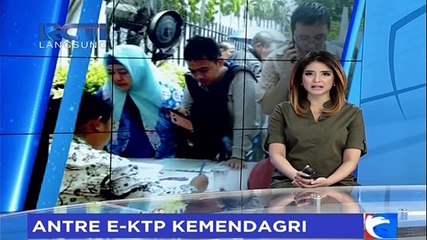 Ribuan Warga Padati TMII Demi Dapatkan Fisik E-KTP